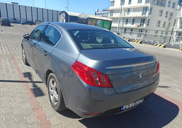 Peugeot 508 cena 21900 przebieg: 226000, rok produkcji 2011 z Szczecin małe 172